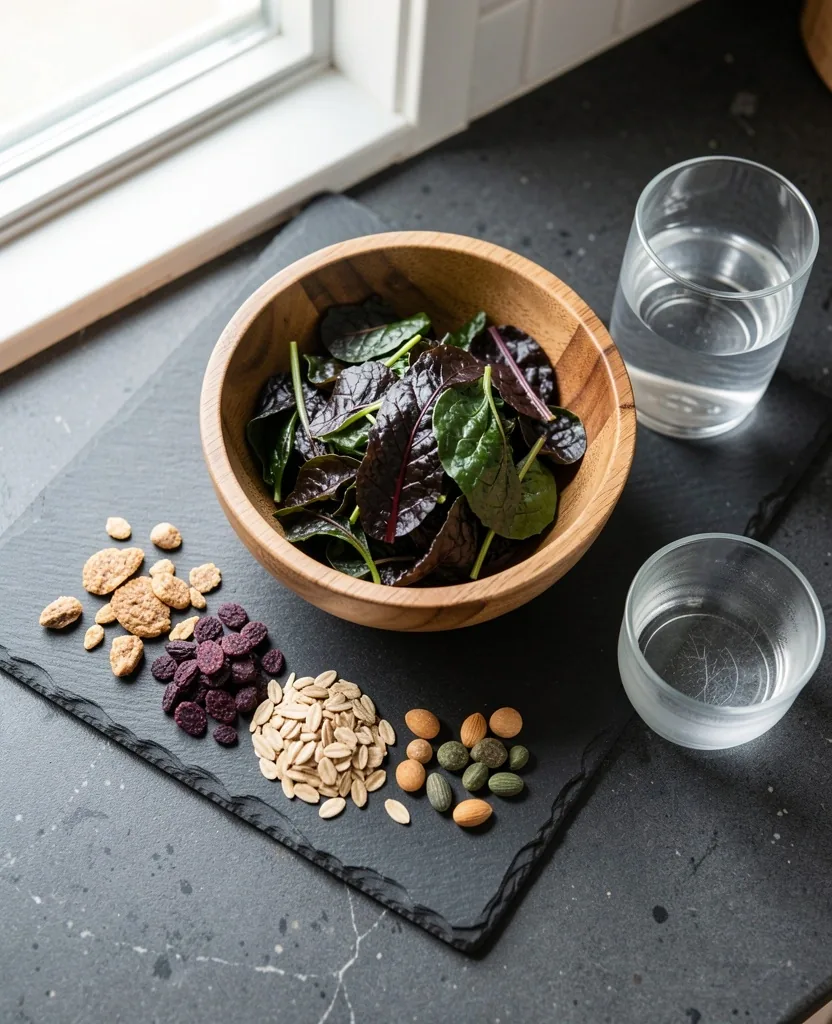 Nutritional science imagery